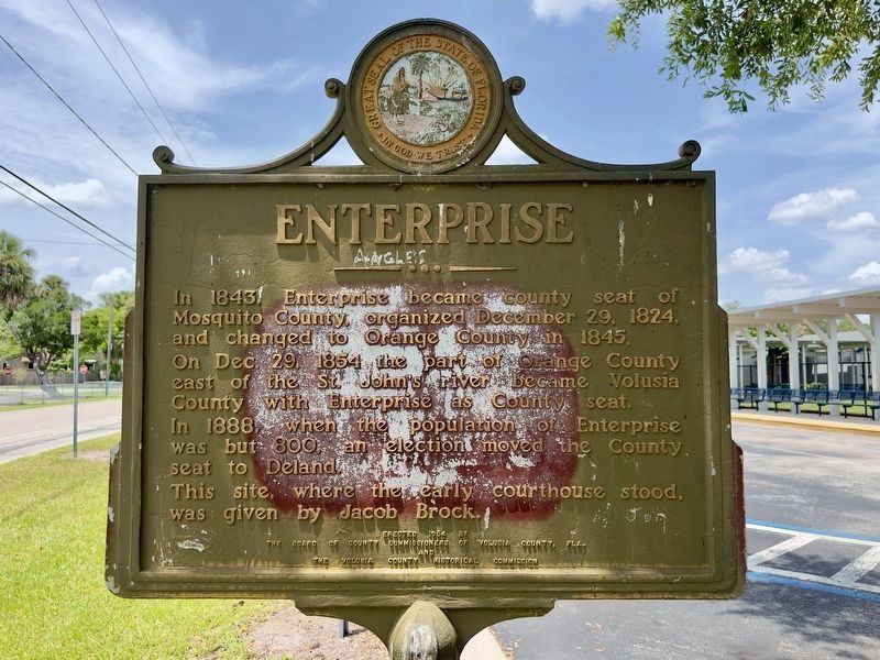 Enterprise Courthouse Marker. Click for full size. Enterprise Courthouse Marker image. Click for full size.