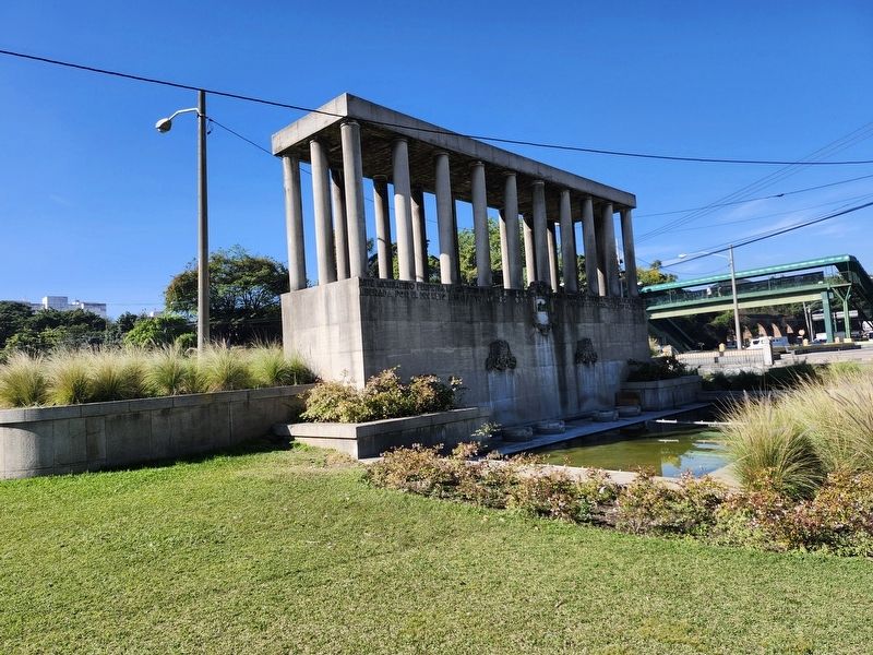 Monument to the Indigenous People of Guatemala Marker. Click for full size. Monument to the Indigenous People of Guatemala Marker image. Click for full size.