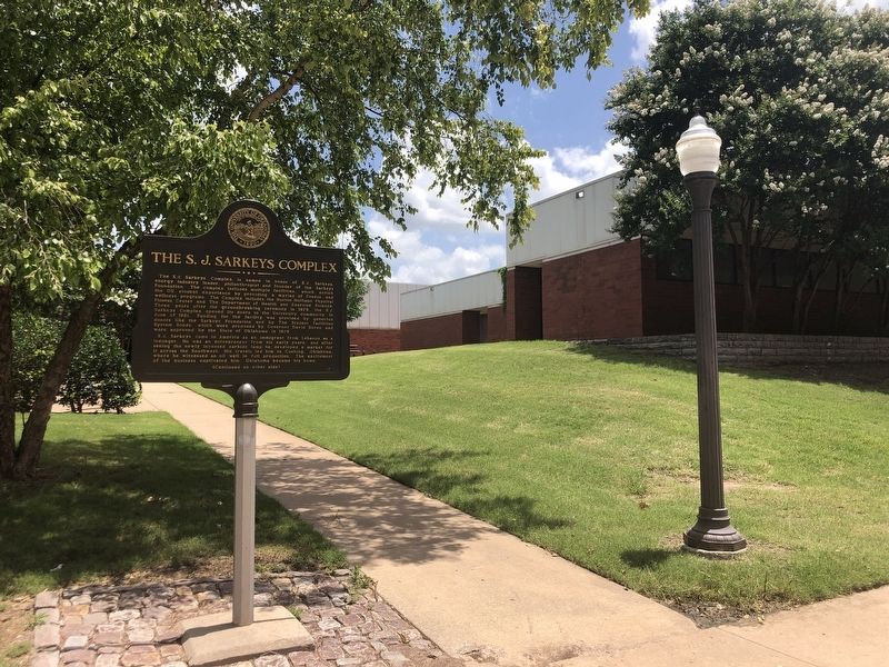The S.J. Sarkeys Complex Marker. Click for full size. The S.J. Sarkeys Complex Marker image. Click for full size.