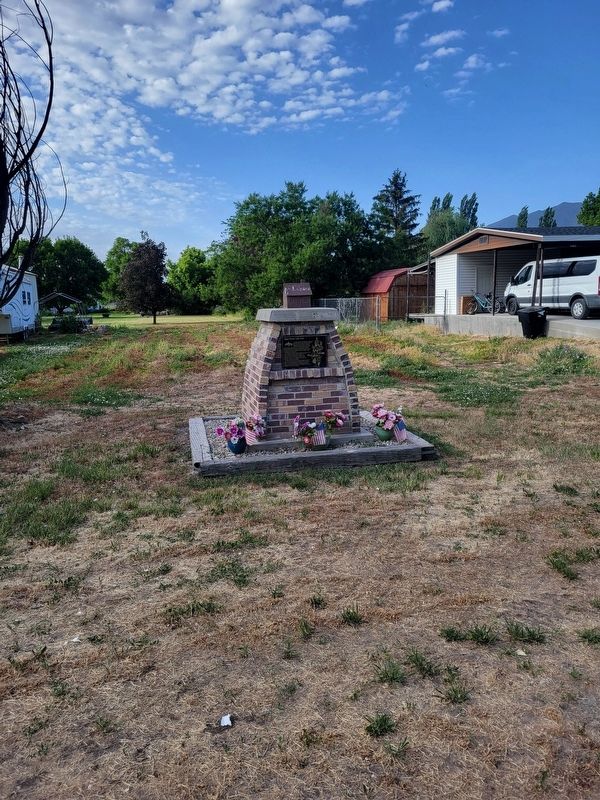 Bear River City Fort Marker. Click for full size. Bear River City Fort Marker image. Click for full size.