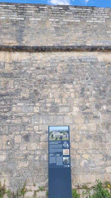 Le rempart sur la ville et la tour Puchot / The rampart overlooking the town and the Puchot Tower Ma. Click for full size. Le rempart sur la ville et la tour Puchot / The rampart overlooking the town and the Puchot Tower Ma image. Click for full size.