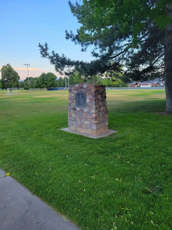 Newton Reservoir Marker. Click for full size. Newton Reservoir Marker image. Click for full size.