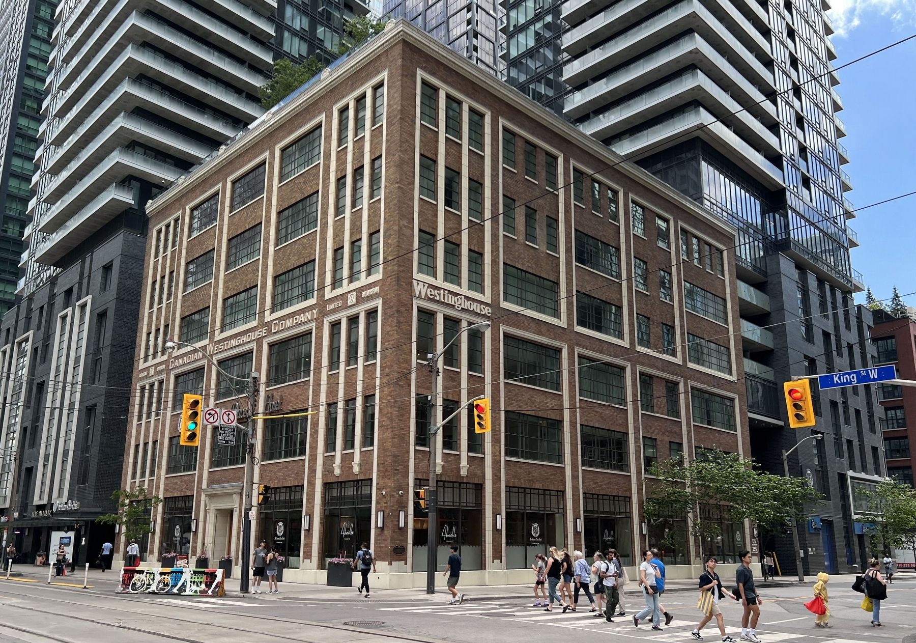 Former Canadian Westinghouse Building in 2025 image. Click for full size.