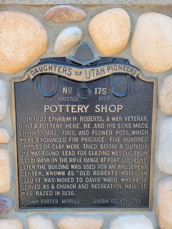 Pottery Shop Marker. Click for full size. Pottery Shop Marker image. Click for full size.