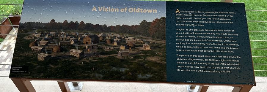 A Vision of Oldtown Marker. Click for full size. A Vision of Oldtown Marker image. Click for full size.