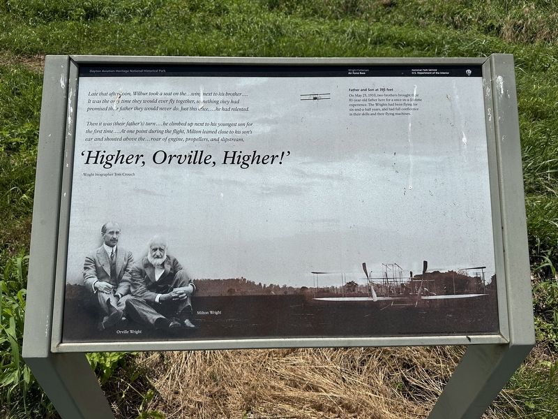 'Higher, Orville, Higher!' Marker image. Click for full size.