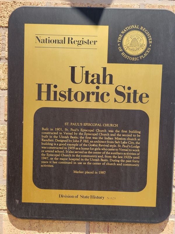 St. Paul's Episcopal Church Marker. Click for full size. St. Paul's Episcopal Church Marker image. Click for full size.