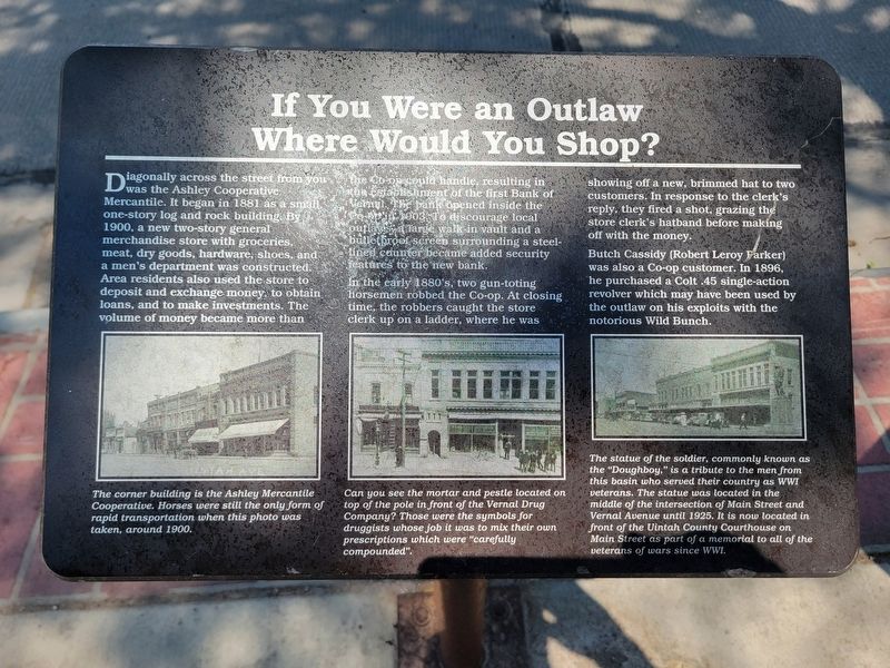 If You Were an Outlaw Where Would You Shop? Marker image. Click for full size.