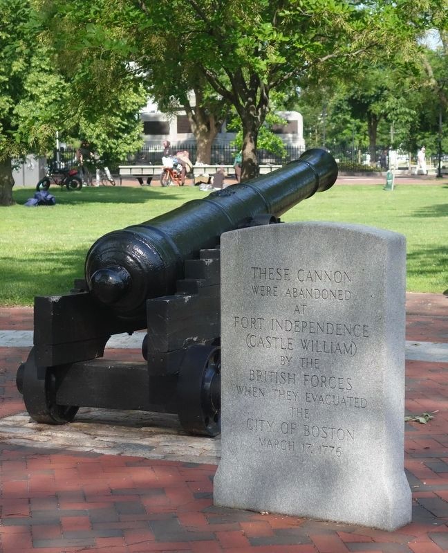 These Cannon Were Abandoned Marker. Click for full size. These Cannon Were Abandoned Marker image. Click for full size.