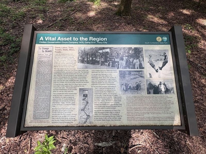 A Vital Asset to the Region Marker image. Click for full size.