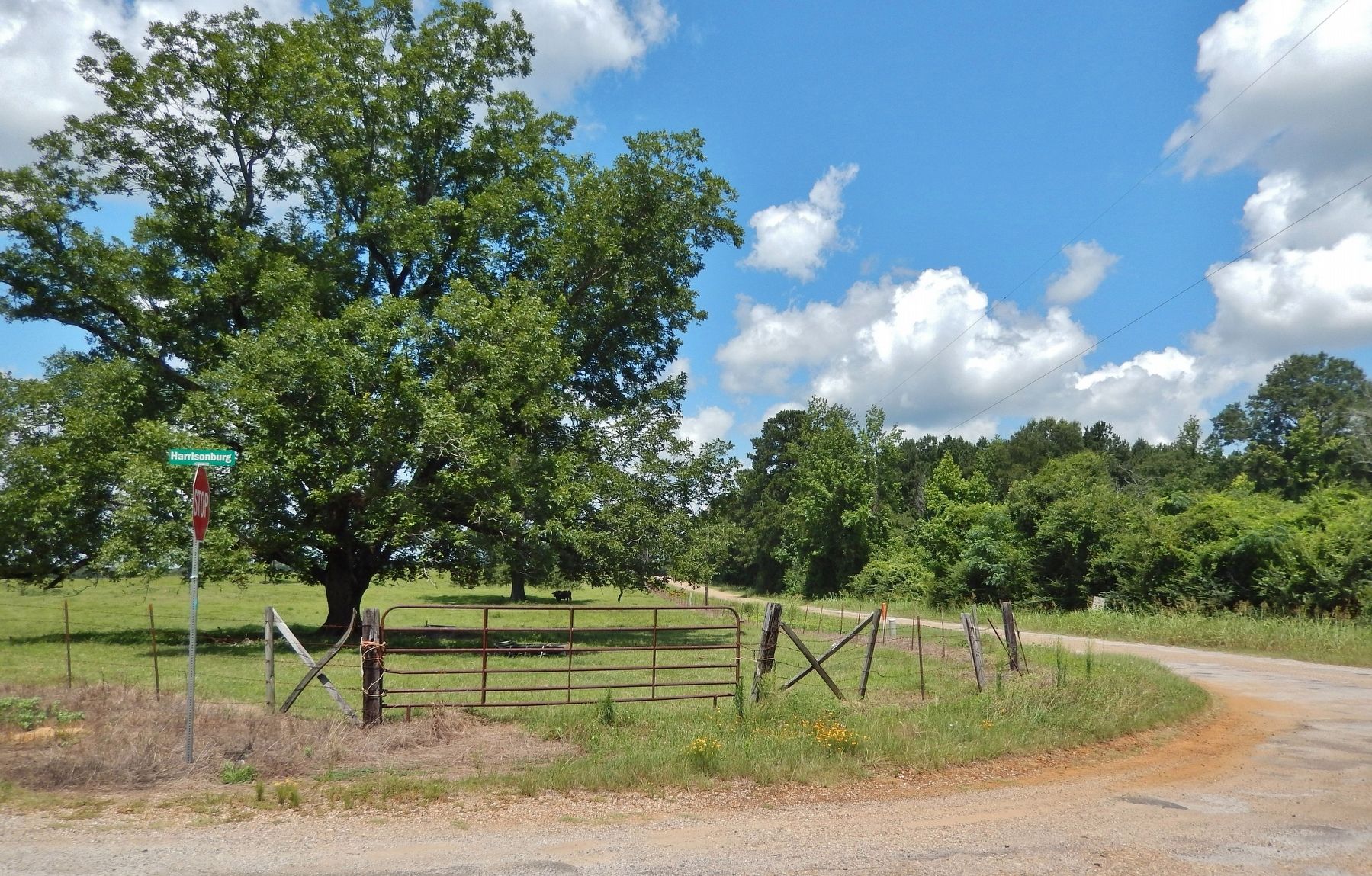 Site of the Kimbrel family store & post office image. Click for full size.