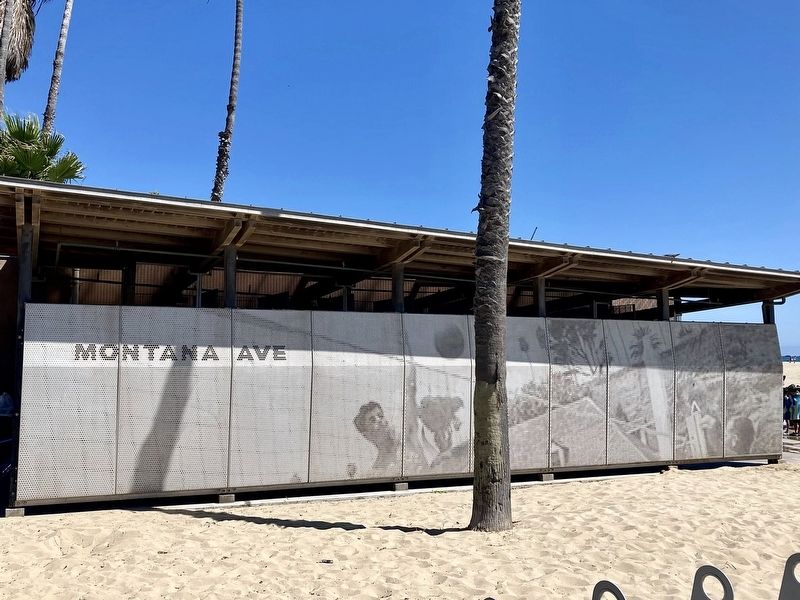 Beach Volleyball Mural image. Click for full size.