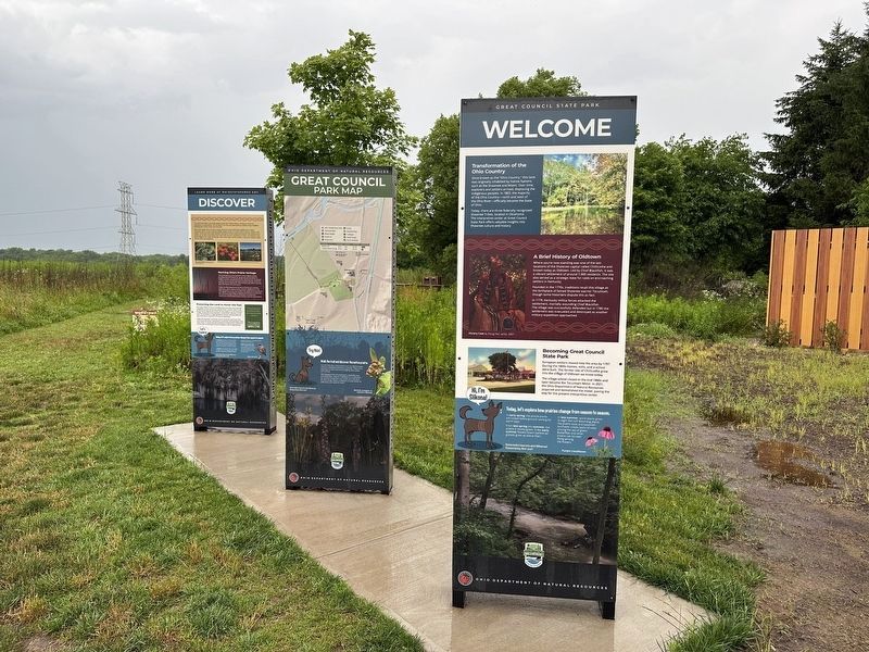 Discover Marker - wide view image. Click for full size.