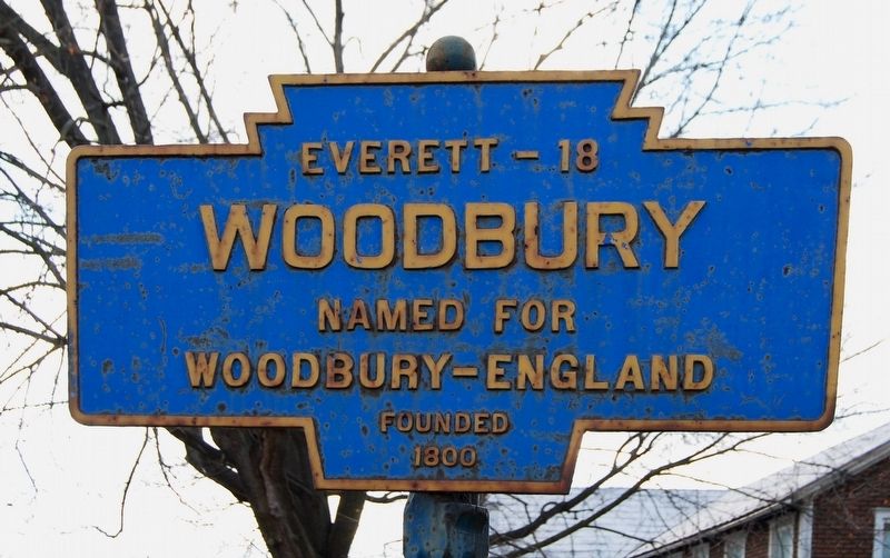 Woodbury Marker. Click for full size. Woodbury Marker image. Click for full size.
