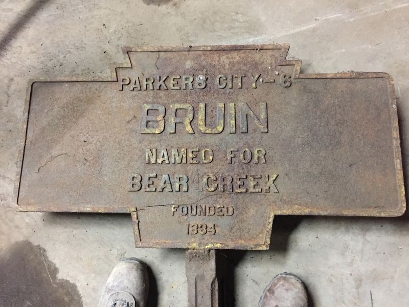 Bruin Marker. Click for full size. Bruin Marker image. Click for full size.