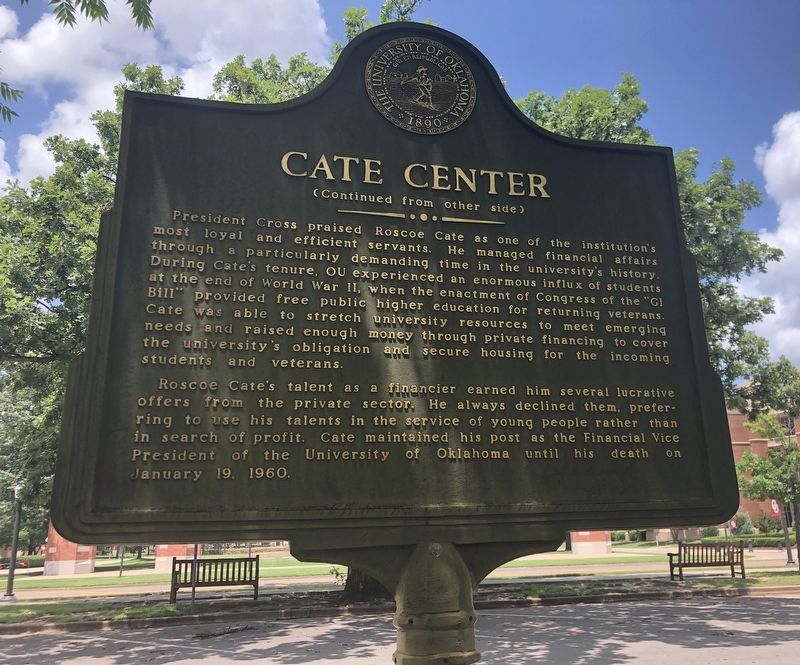 Cate Center Marker, Side Two. Click for full size. Cate Center Marker, Side Two image. Click for full size.