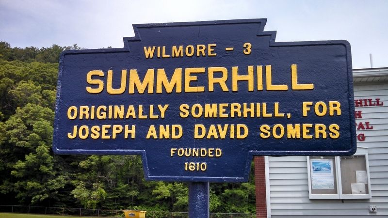 Summerhill Marker. Click for full size. Summerhill Marker image. Click for full size.
