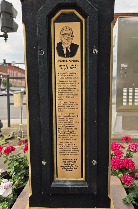 Donald F. Kennedy Marker image. Click for full size.