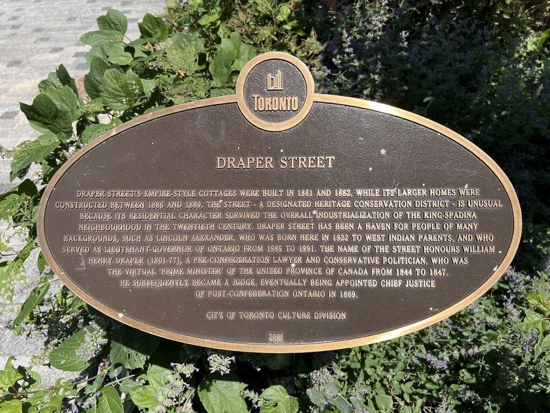 Draper Street Marker image. Click for full size.