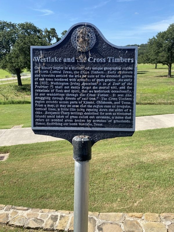Westlake and the Cross Timbers Marker image. Click for full size.