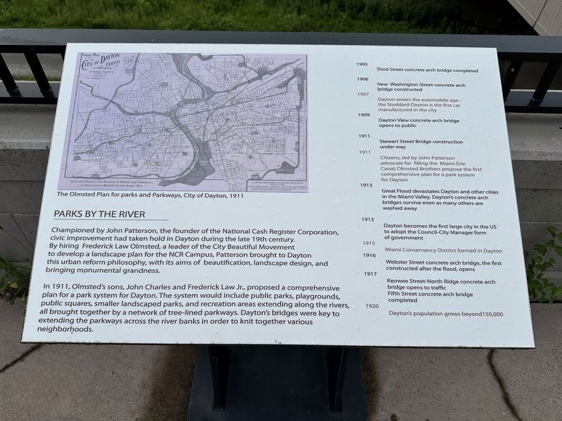Parks by the River Marker image. Click for full size.