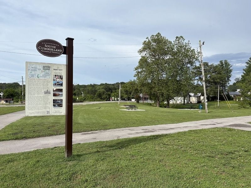 Welcome to Tracy City Marker. Click for full size. Welcome to Tracy City Marker image. Click for full size.