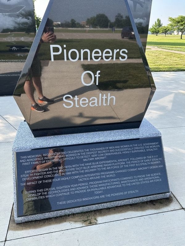 Pioneers of Stealth Marker image. Click for full size.
