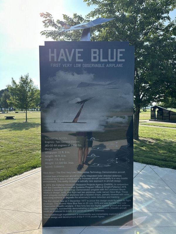 Pioneers of Stealth Marker - Have Blue image. Click for full size.