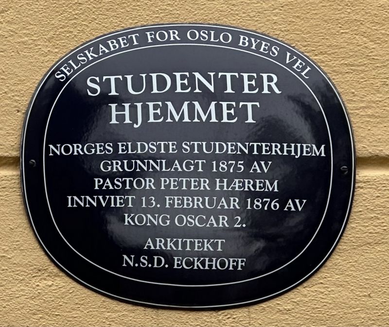 Studenter Hjemmet / Students Home Marker image. Click for full size.