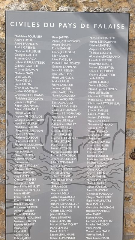 The Battle of Normandy - Middle Panel image. Click for full size.