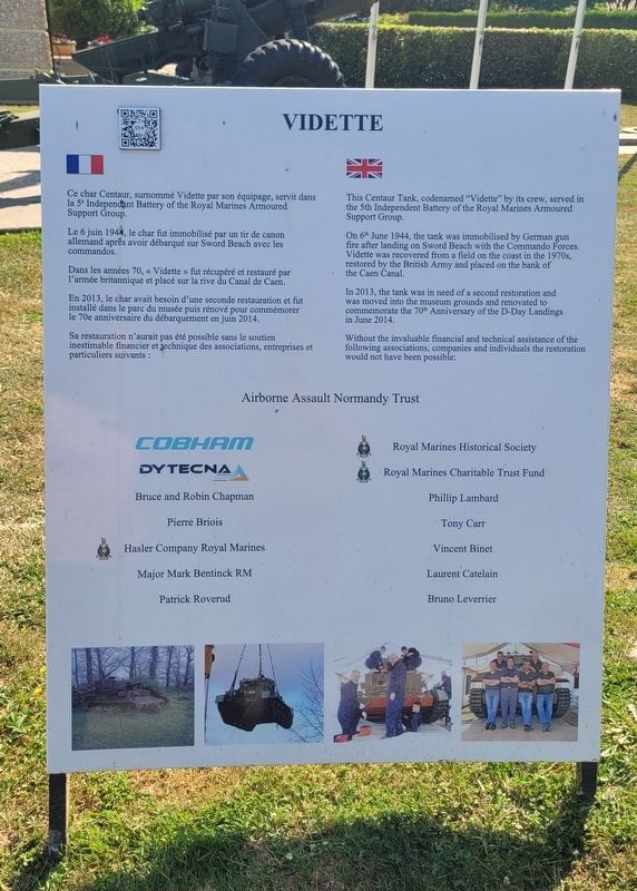 Vidette Marker. Click for full size. Vidette Marker image. Click for full size.