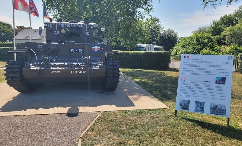The Centaur Tank MK IV and Marker. Click for full size. The Centaur Tank MK IV and Marker image. Click for full size.