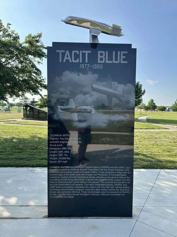 Pioneers of Stealth Marker - Tacit Blue image. Click for full size.