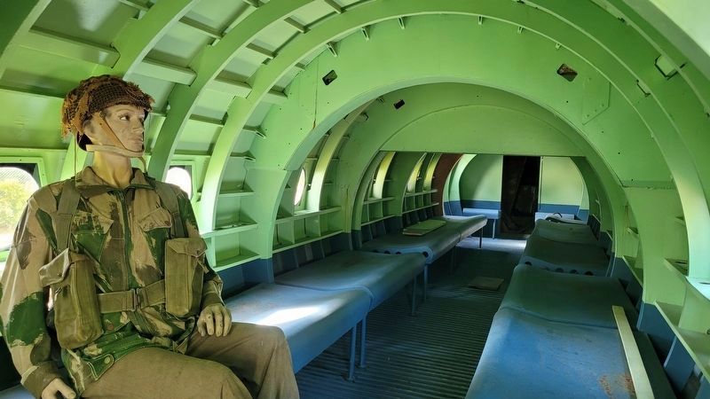 Inside view of the Horsa Glider. Click for full size. Inside view of the Horsa Glider image. Click for full size.