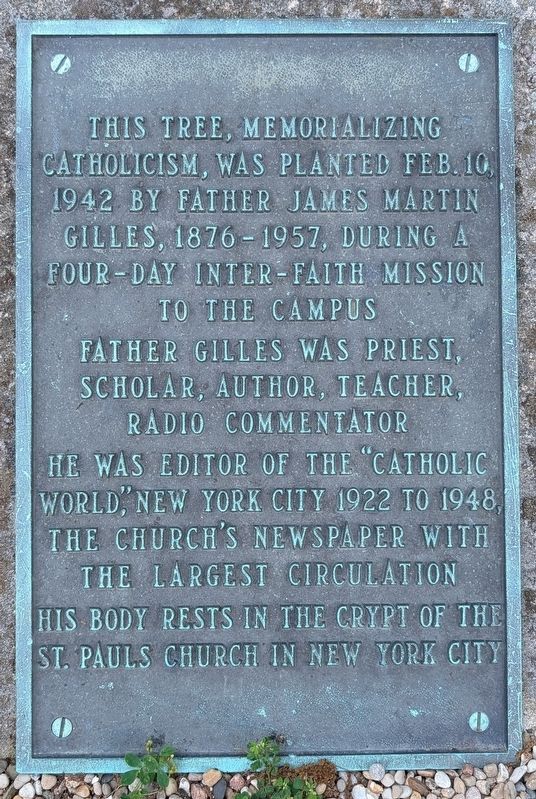 Father James Martin Gilles Marker. Click for full size. Father James Martin Gilles Marker image. Click for full size.