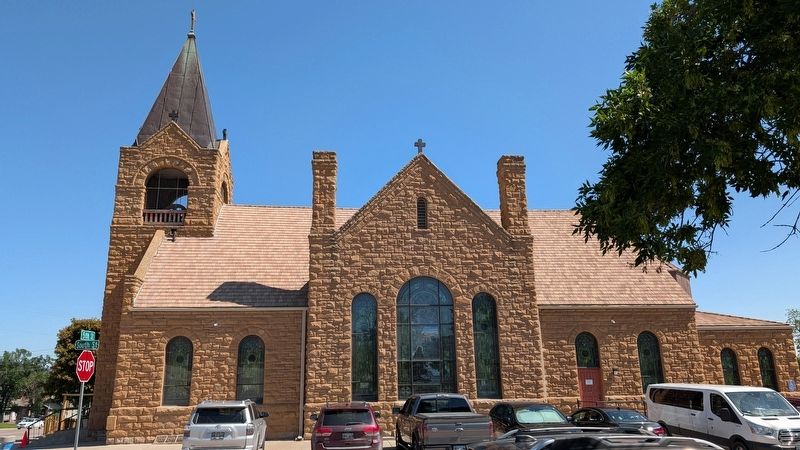 View of the south side of the Church of the Immaculate Conception image. Click for full size.