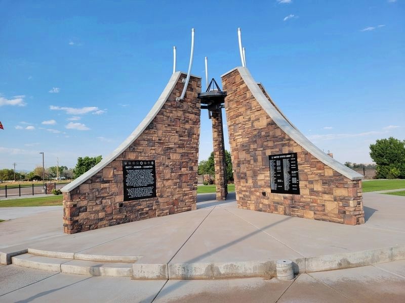Duty - Honor - Country Marker image. Click for full size.