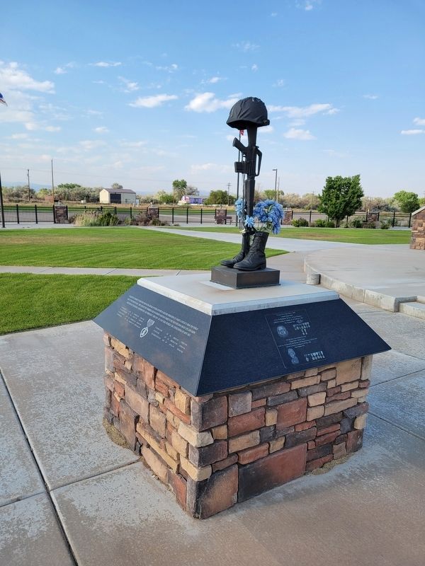 Monument to Northern-Utes Who Died in Service image. Click for full size.