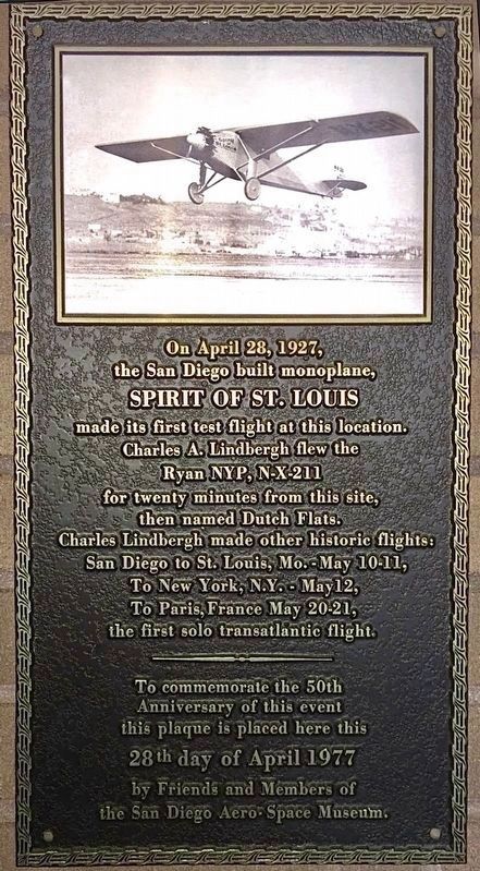 Dutch Flats Marker image. Click for full size.