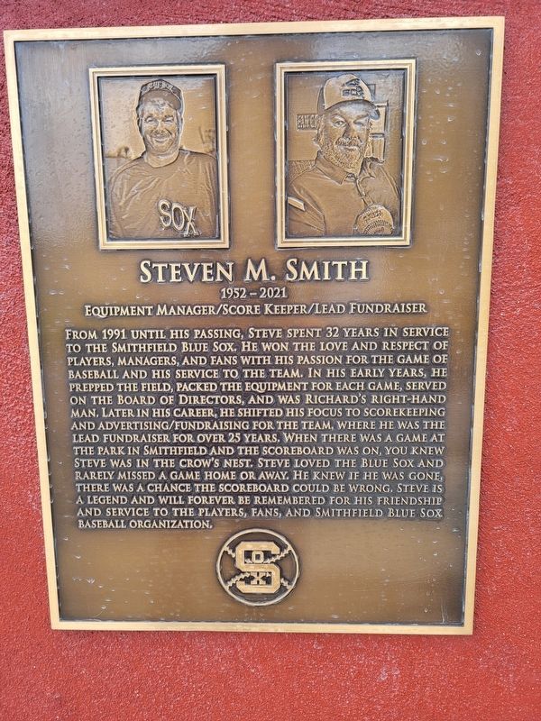 Steven M. Smith Marker image. Click for full size.