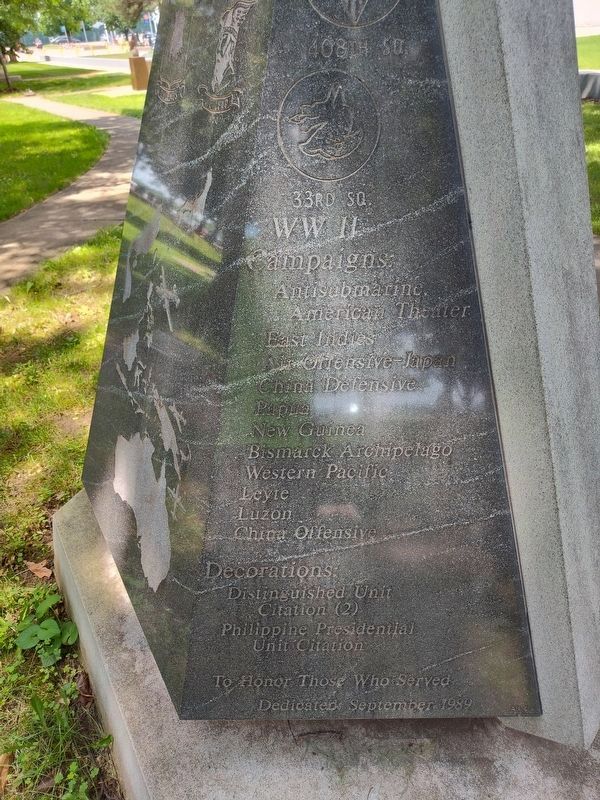 22nd Bombardment Group (M) & (H) Marker. Click for full size. 22nd Bombardment Group (M) & (H) Marker image. Click for full size.