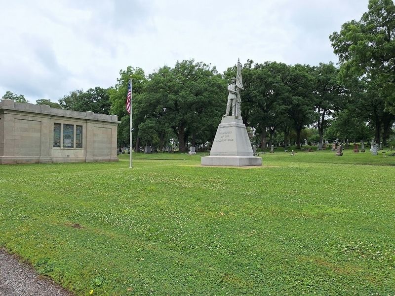 Soldiers Monument. Click for full size. Soldiers Monument image. Click for full size.
