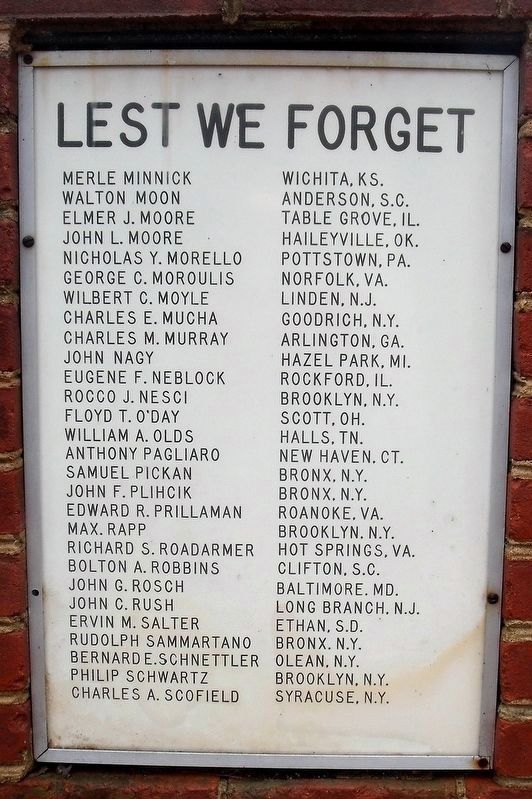 Lest We Forget image. Click for full size.
