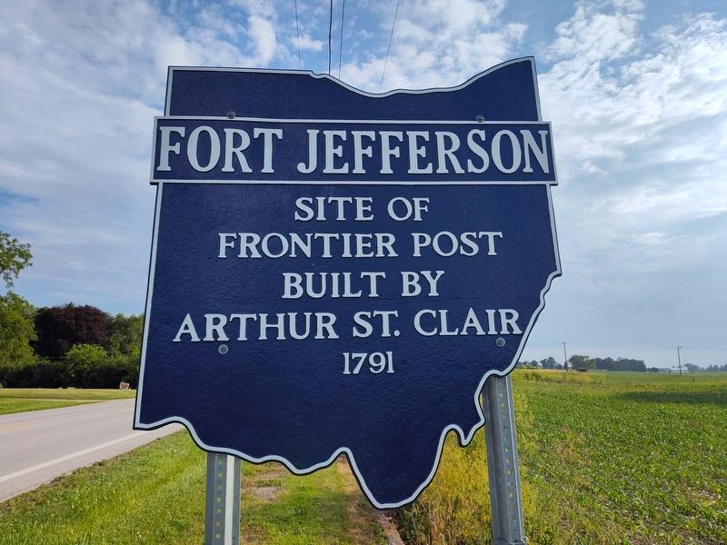 Fort Jefferson Marker. Click for full size. Fort Jefferson Marker image. Click for full size.