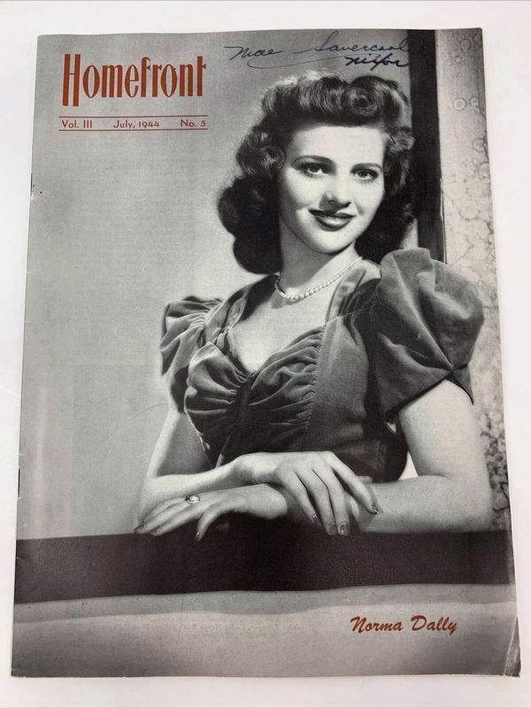 Homefront magazine, July 1044 image. Click for full size.