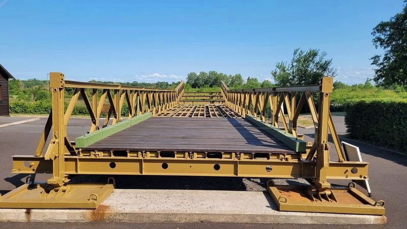 The deck of the Bailey Bridge image. Click for full size.