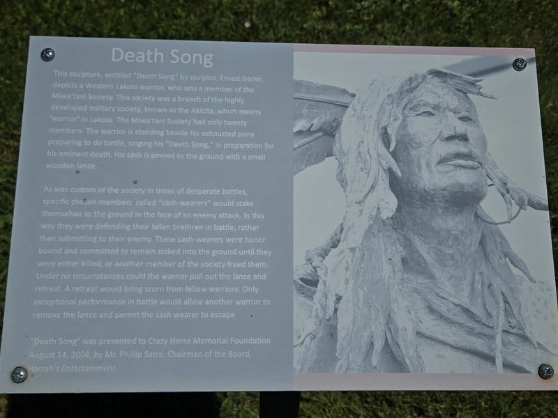Death Song Marker image. Click for full size.