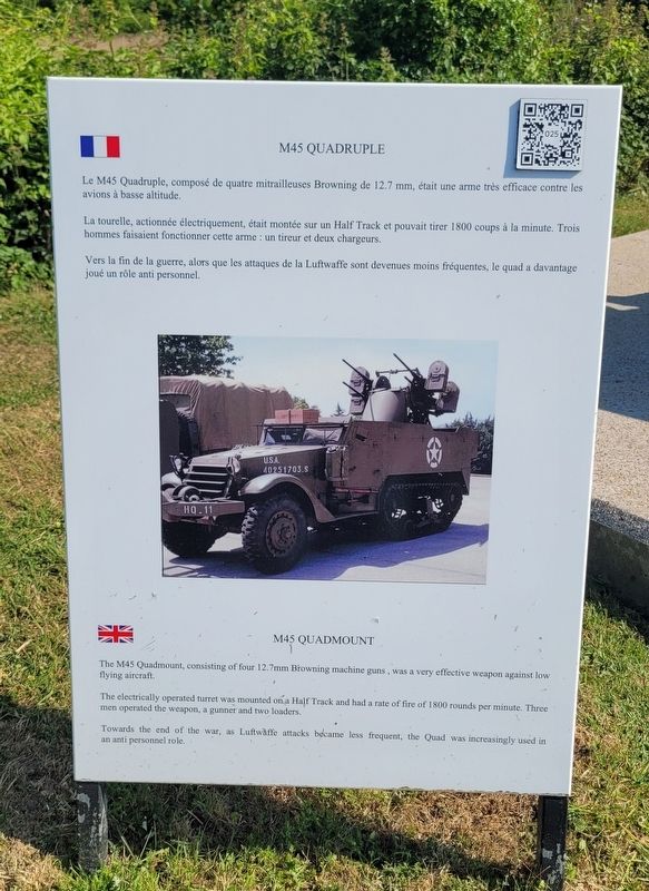 M45 Quadruple / M45 Quadmount Marker image. Click for full size.