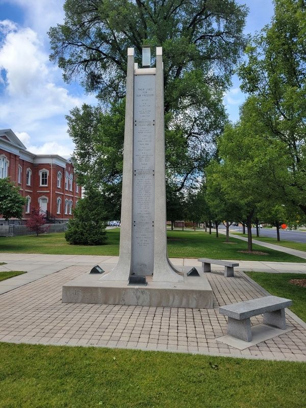 Cache Valley Veterans Memorial. Click for full size. Cache Valley Veterans Memorial image. Click for full size.