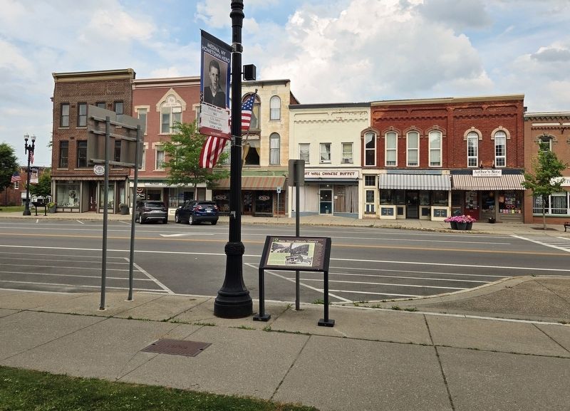 Main Street Historic District Marker image. Click for full size.